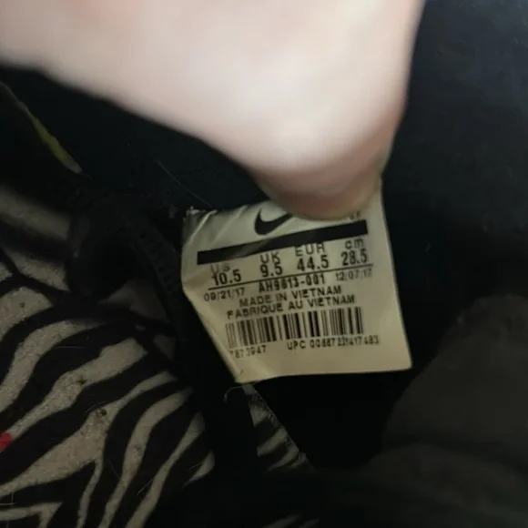 Nike SB Dunk High Anti Hero X Brian Anderson black/gum size 10.5 - Picture 10 of 12